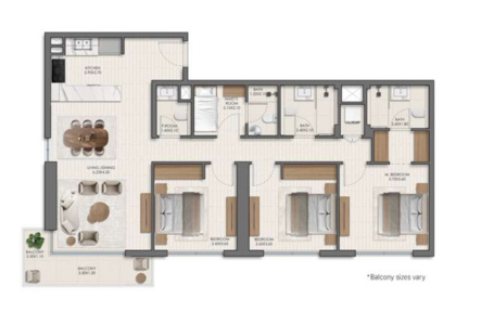 3 Bedroom